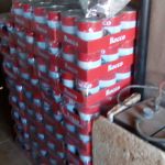 futter ausgepackt